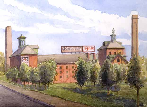 Gooderham and Worts Distillery, Toronto, Ontario